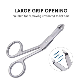 Cut it scale comparison in hand illustrating extended reach and leverage