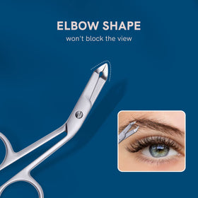 Cut it detailed view of scissor-style handle showing ergonomic grip benefit