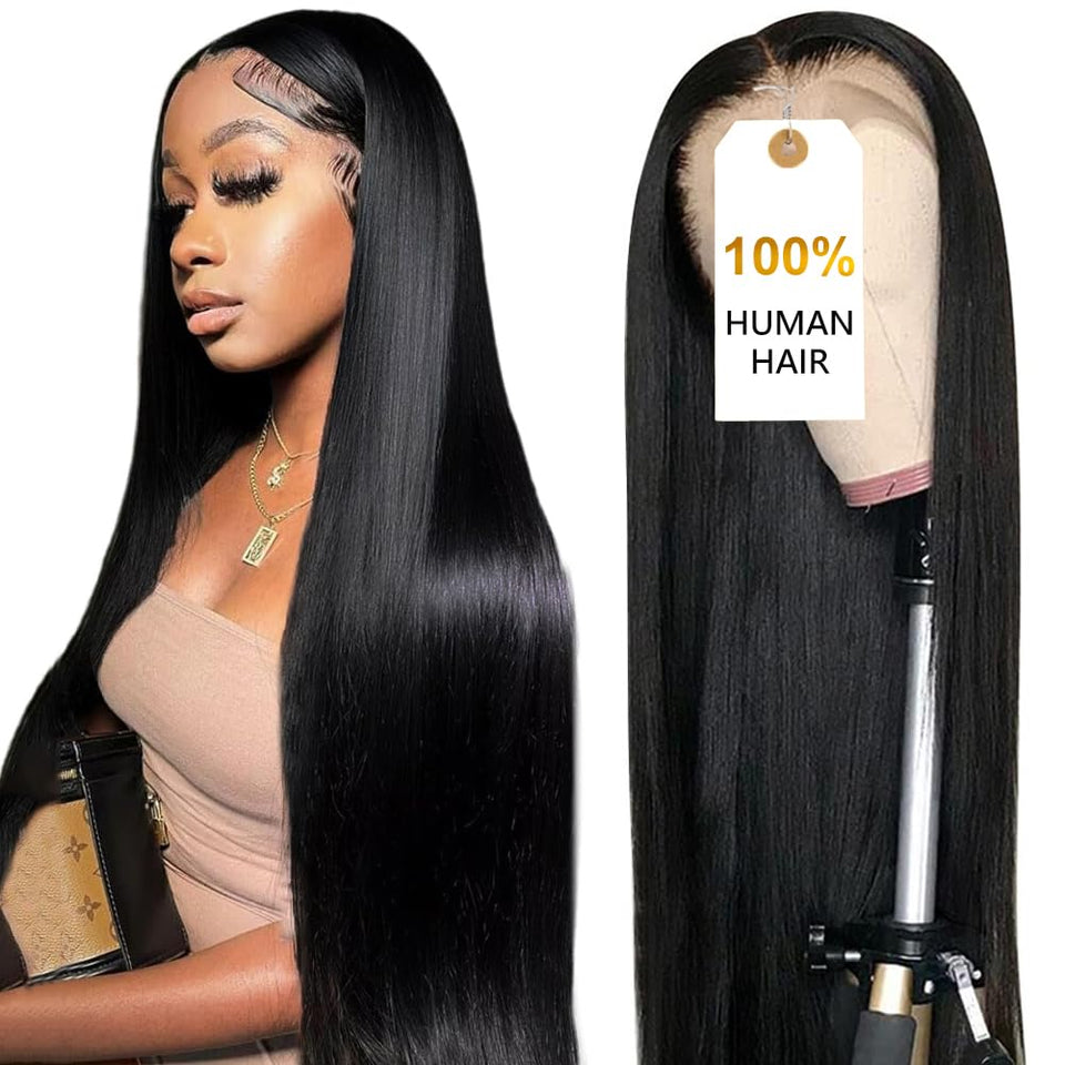 CUTE BEIN front view showing natural hairline and full length benefit