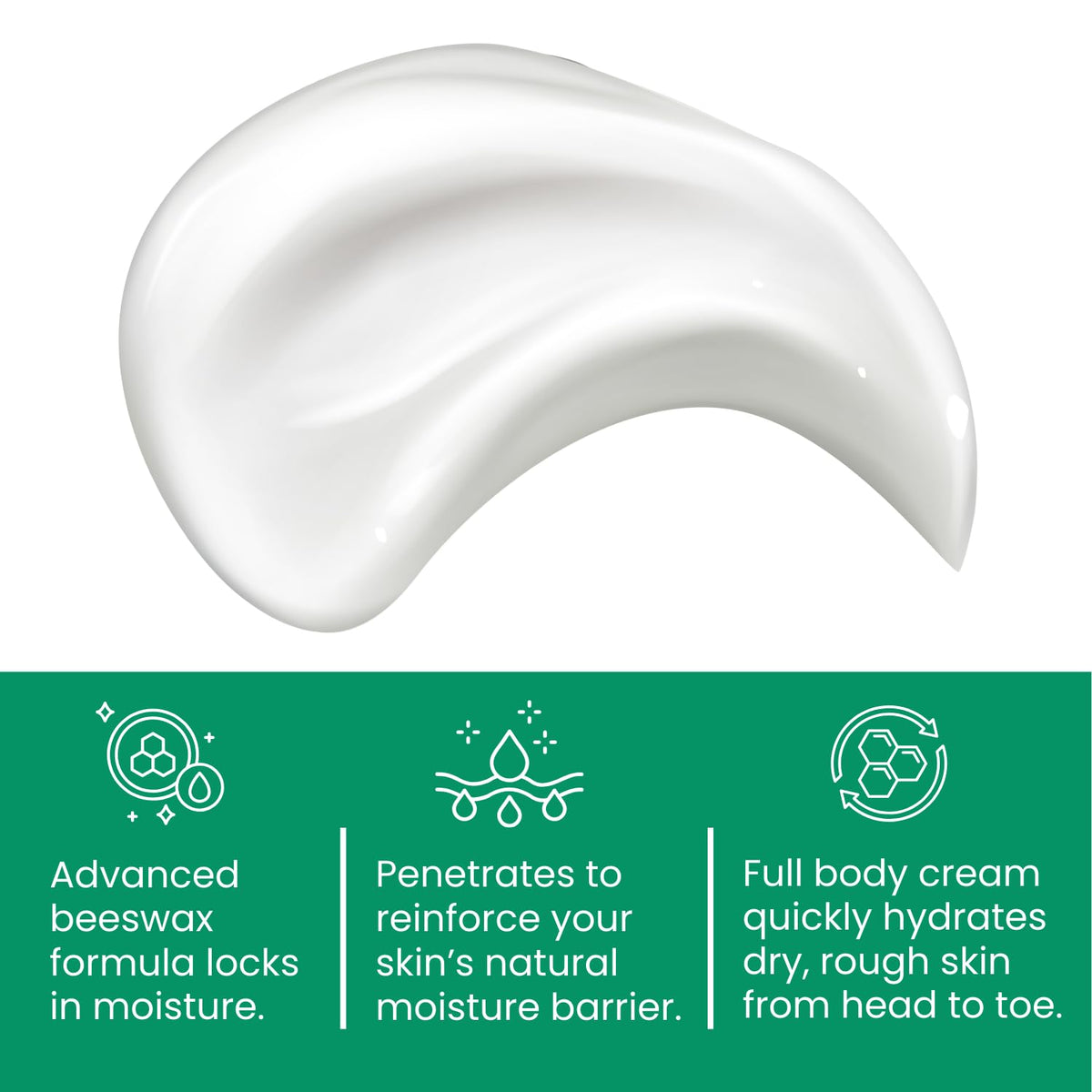 Cutemol applied to hands demonstrating immediate hydration and comfort