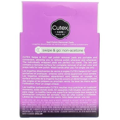 Cutex pads on bathroom counter in lifestyle scene showing everyday ease benefit