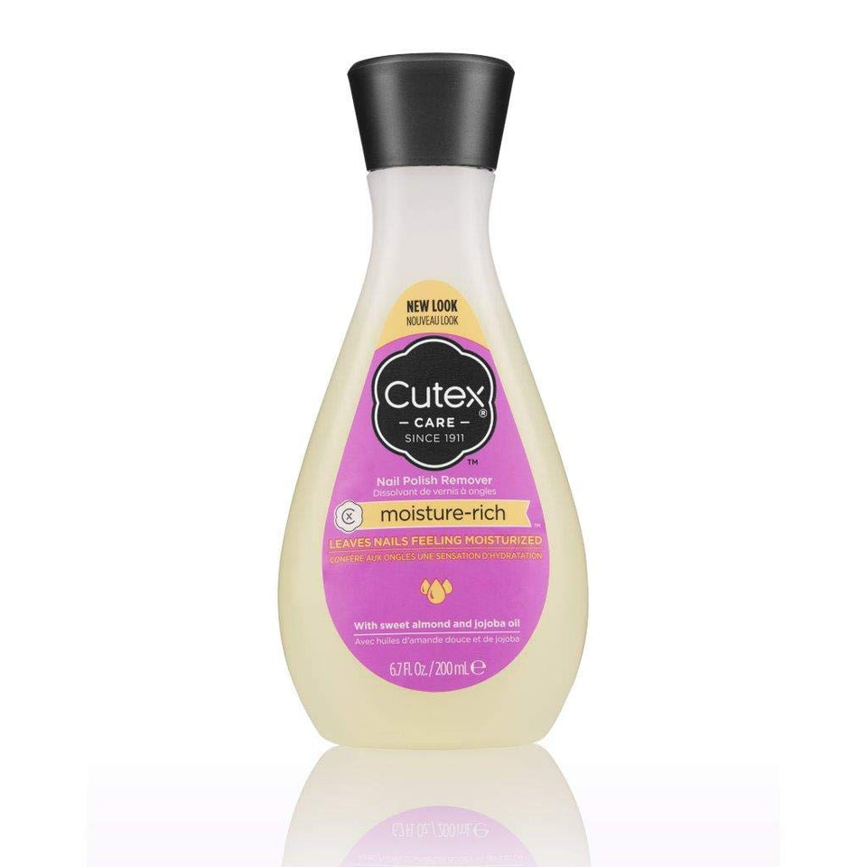 Cutex bottle front packaging showing label and fast removal benefit
