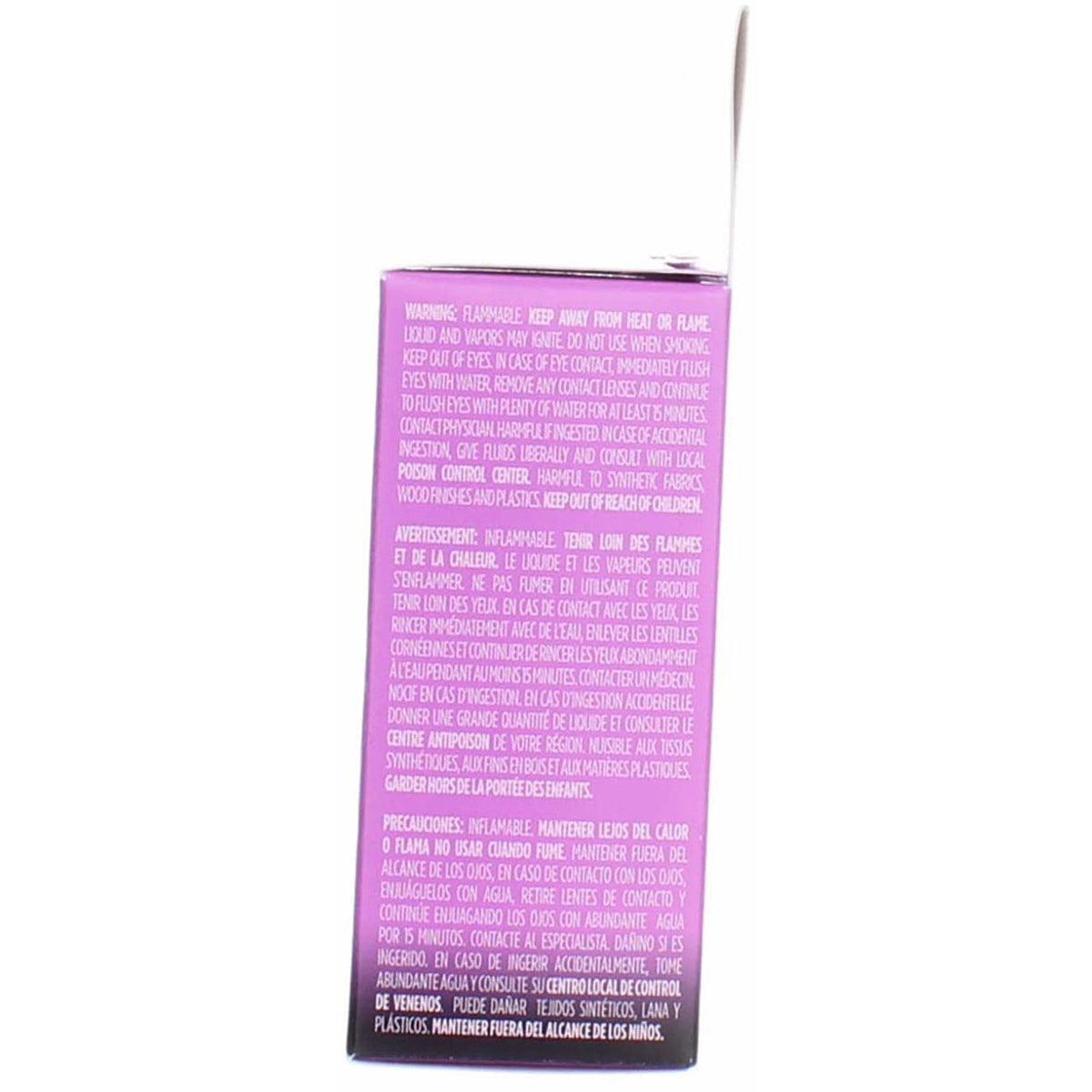Cutex ingredients label with coconut oil for moisturizing benefit