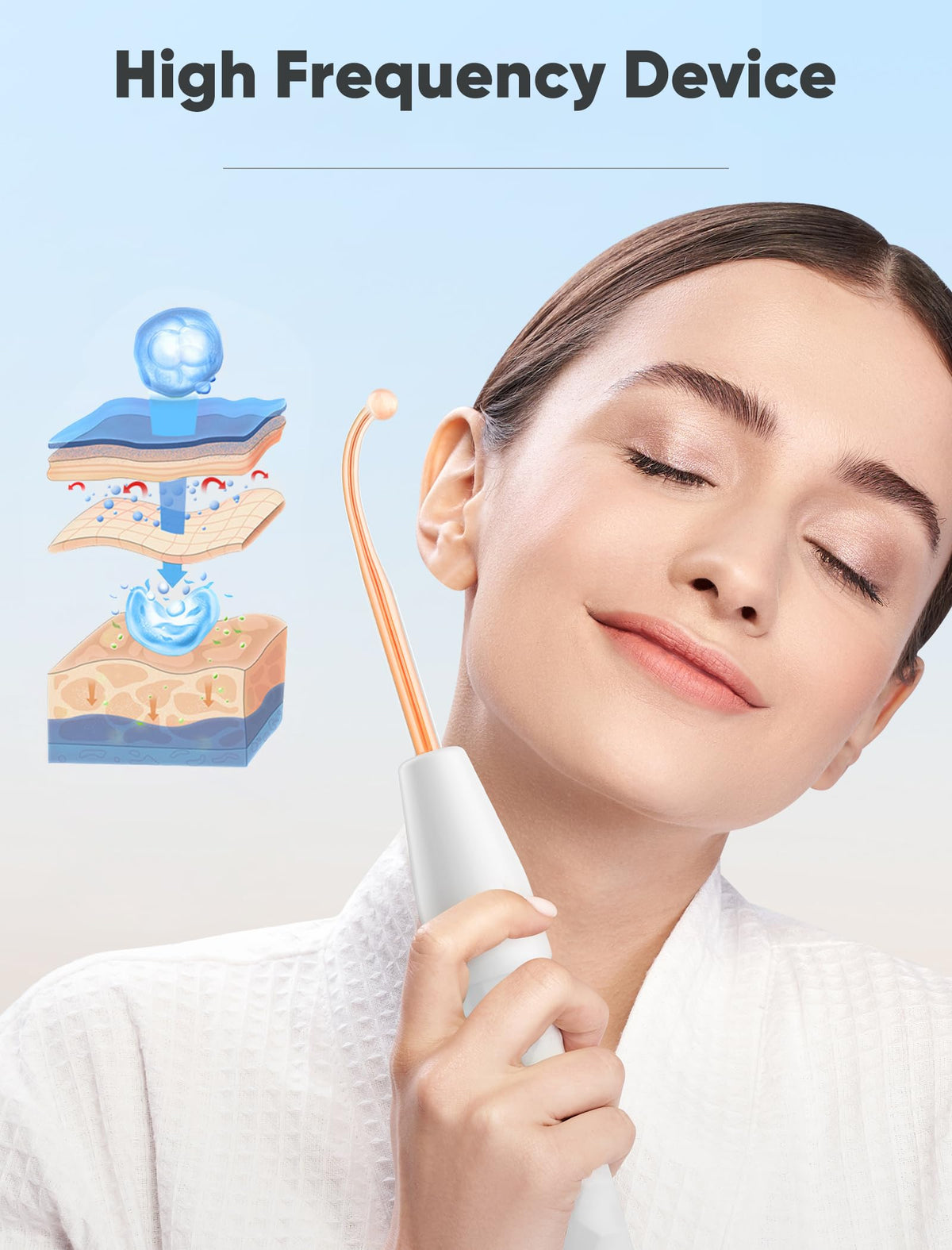 CUTIEWORLD package contents laid out showing wand, four glass tubes, and manual