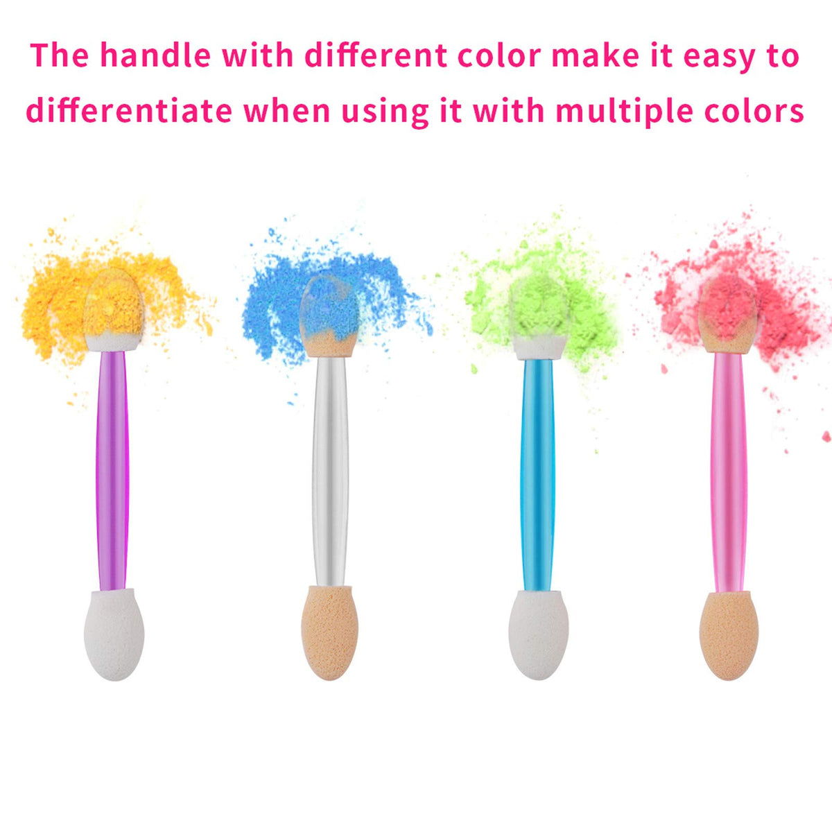 Cuttte dual-sided applicator detail displaying two-color tips to prevent color mixing
