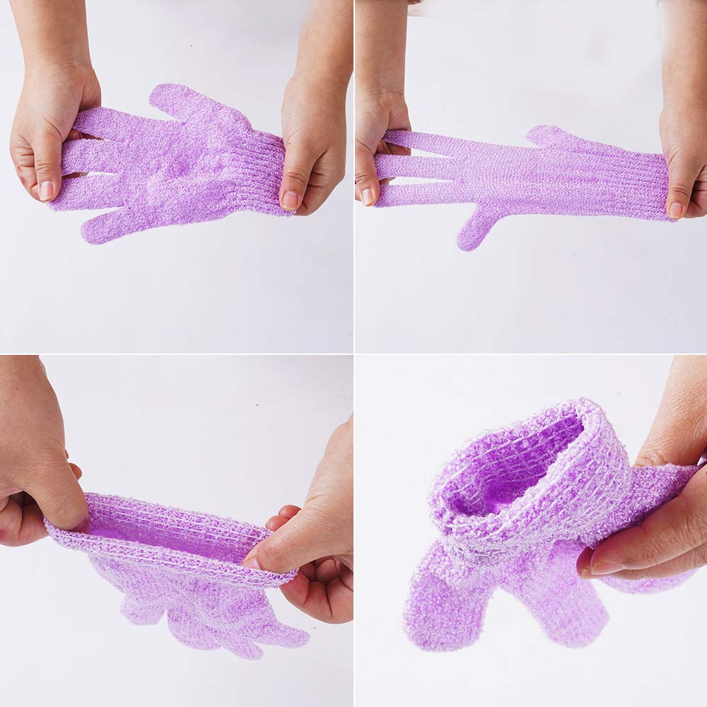 CVNDKN gloves in use on arm demonstrating deep-clean lather