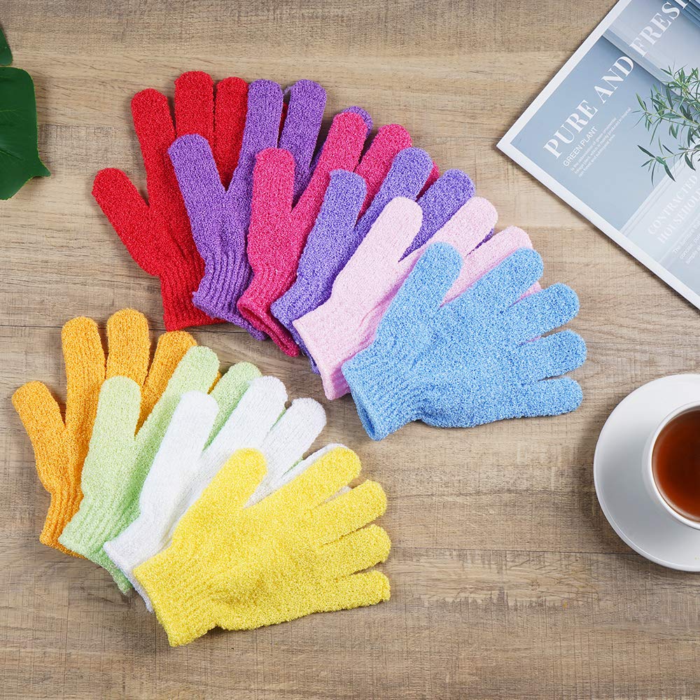 CVNDKN glove in shower showing foamy lather and easy use