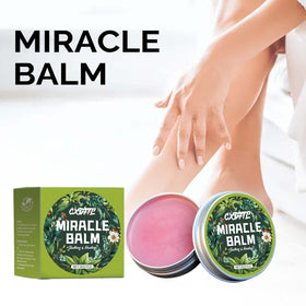 CXDFTL balm on bathroom shelf in lifestyle scene conveying daily routine ease