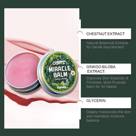 CXDFTL open jar close-up of balm texture demonstrating smooth easy spread