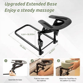 Cxgros PU leather armrest shelf detail showing arm support and easy-clean benefit