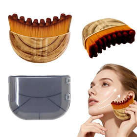 Cxguu front packaging showing brush and protective case for convenient storage