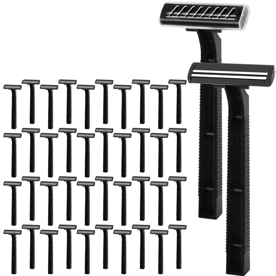 CXYARY front packaging showing 110 razors and bulk supply benefit
