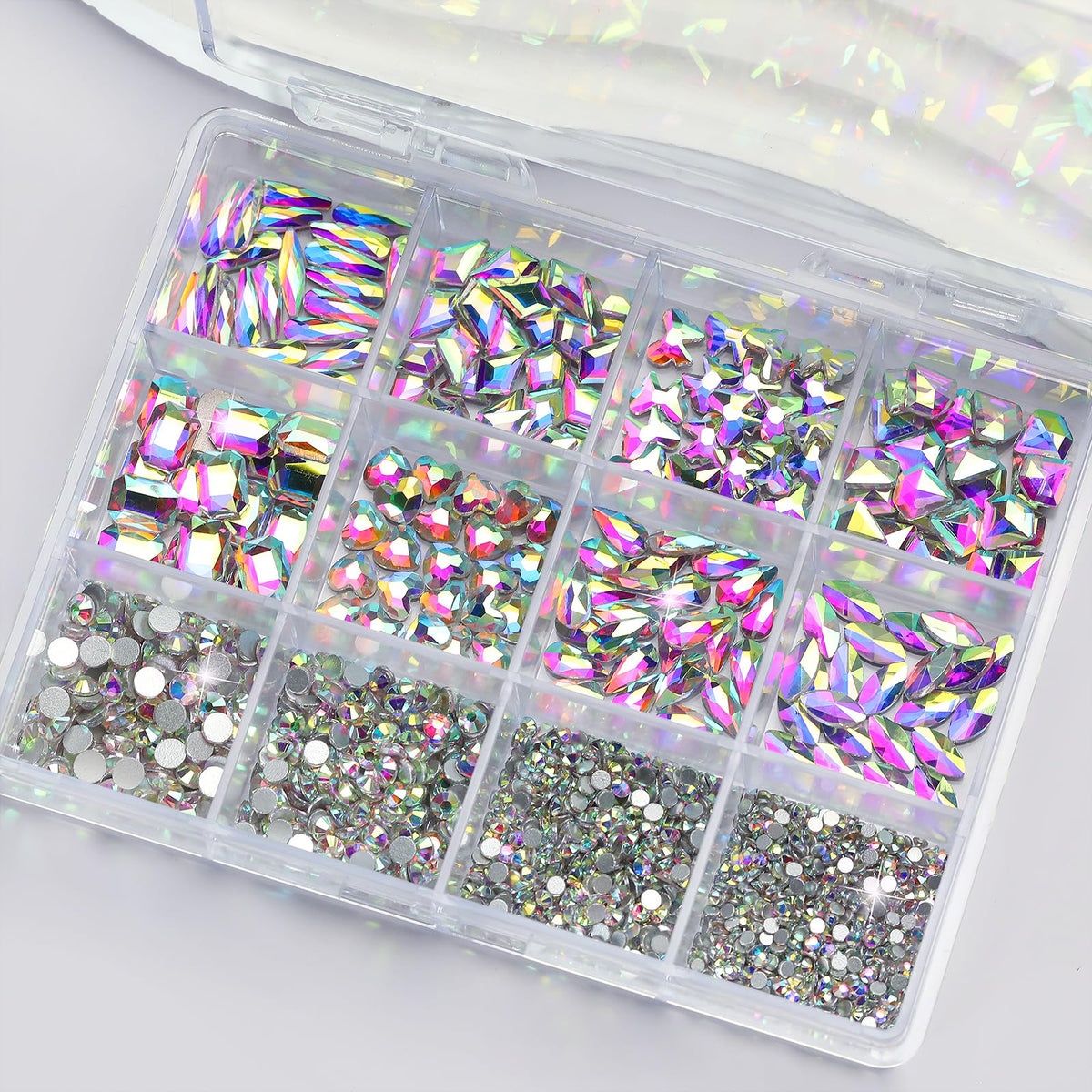 Cycullinyt crystals decorating a phone case demonstrating versatile use