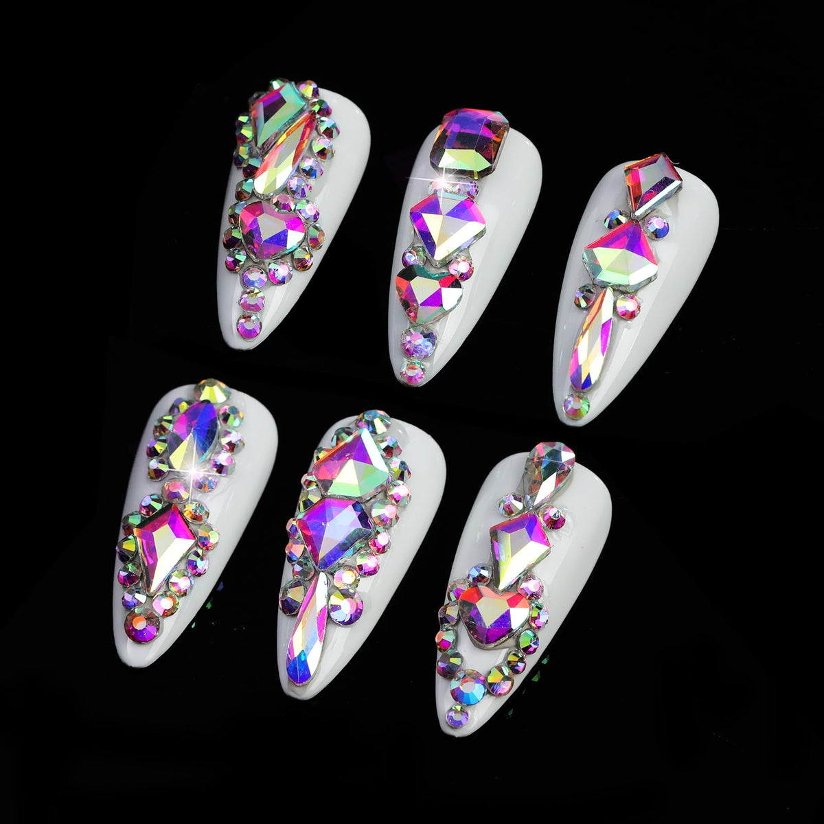 Cycullinyt pickup pen and tweezers in hand for precise crystal placement