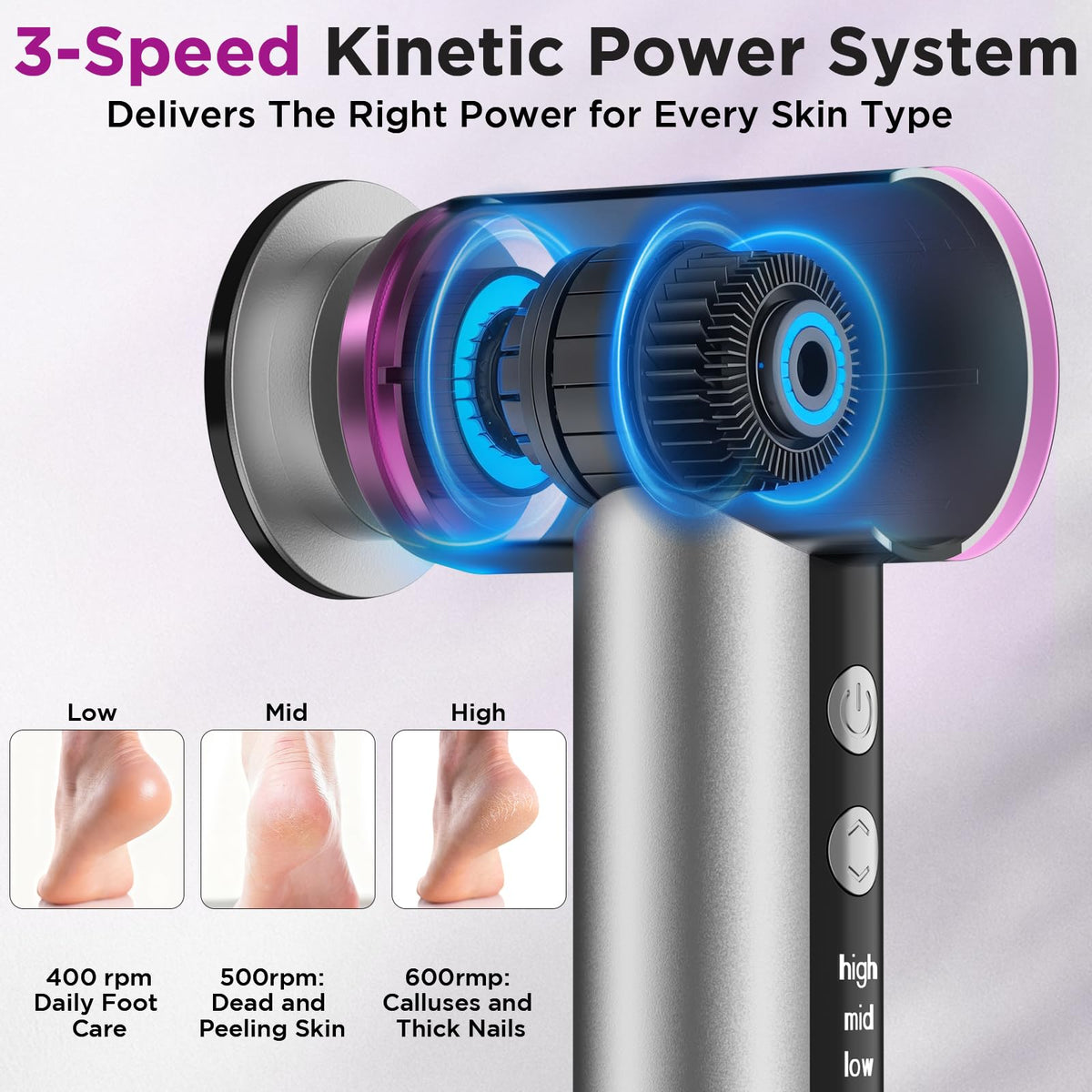 CYFERUY held in hand showing size and T-shaped ergonomic benefit