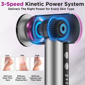 CYFERUY held in hand showing size and T-shaped ergonomic benefit