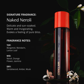 CYKLAR body oil applied on forearm demonstrating smooth, non-greasy finish