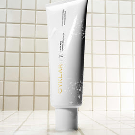 CYKLAR label ingredient list highlighting AHAs and glycerin benefit