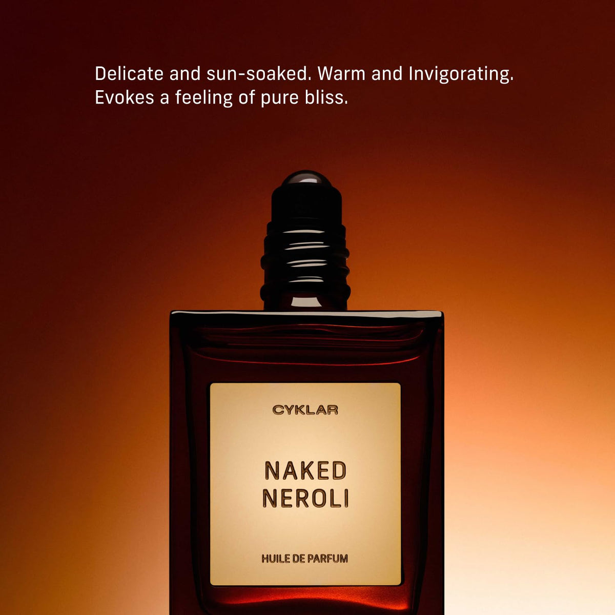 CYKLAR oil dabbed on wrist showing lightweight texture and skin-blending benefit