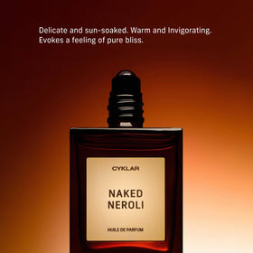 CYKLAR oil dabbed on wrist showing lightweight texture and skin-blending benefit