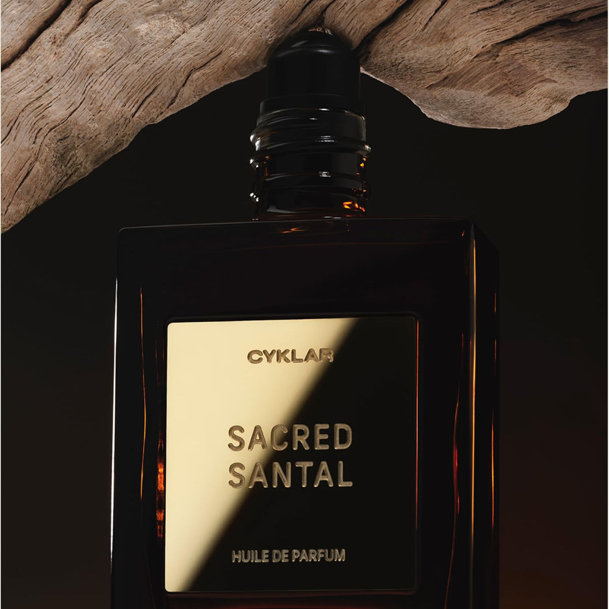 CYKLAR Sacred Santal worn in evening scene conveying warm sophisticated mood