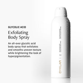 CYKLAR mist sprayed into hand demonstrating lightweight application