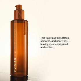 CYKLAR label detail of Vanilla Verve scent communicates refined fragrance