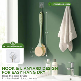 CYMPHW hanging on hook to air dry and prevent mold buildup
