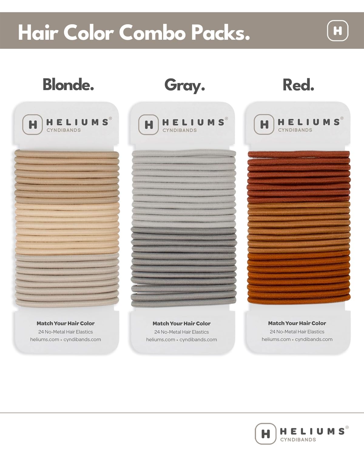 Cyndibands stacked bands highlighting slim profile and durable grip
