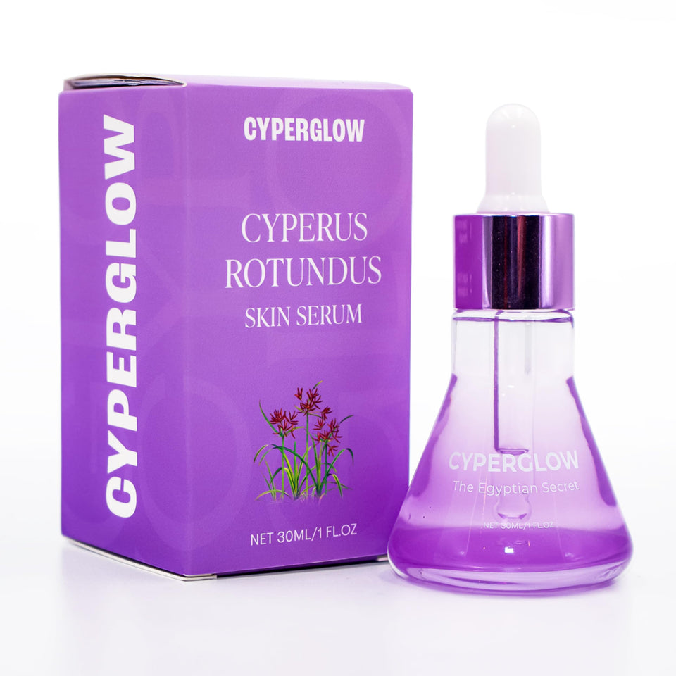 CYPERGLOW front bottle showing packaging and benefits