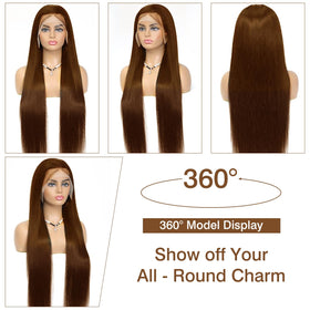 Cypha styled in high ponytail demonstrating versatility and polished finish