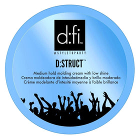 D:FI D:Struct front packaging showing size and matte styling benefit