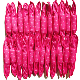 Dababell front packaging showing 40 rose-red pillow rollers and benefits