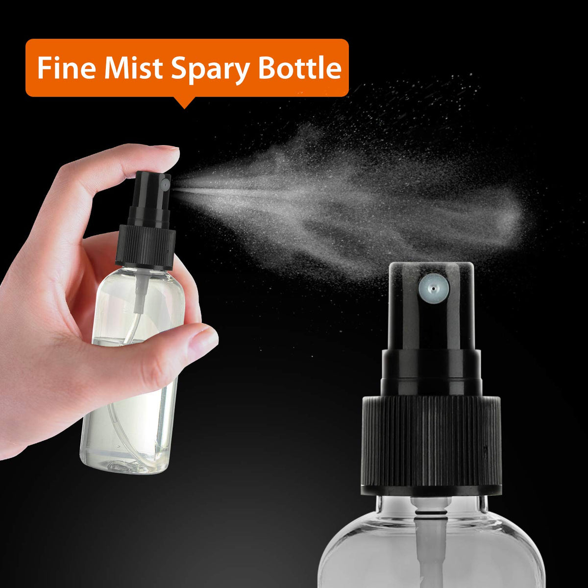 Dabacc close-up of fine mist nozzle demonstrating even spray performance