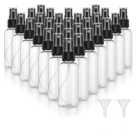 Dabacc front pack of 30 clear spray bottles showing value and convenience