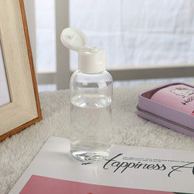 Dabacc travel toiletries arranged in a toiletry bag illustrating leakproof packing benefit