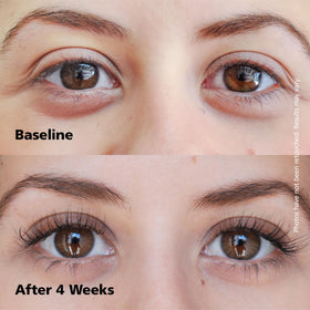 Dabalash beard application spotlighting thicker-looking facial hair growth