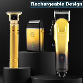 Dabetechts razor with assorted guide combs for versatile length control