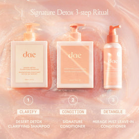 DAE Desert Detox on bathroom shelf suggests everyday routine refresh benefit