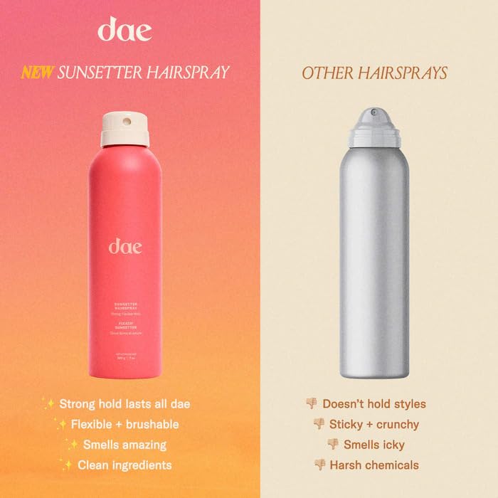 DAE Sunsetter superfine mist demonstrating even coverage and nonsticky finish