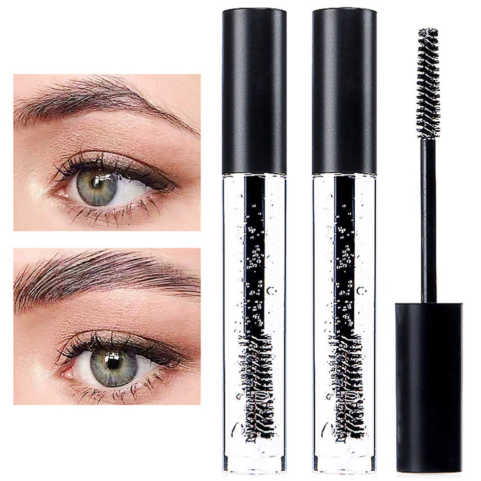 DAGEDA front packaging showing two clear brow gel tubes for long-lasting hold