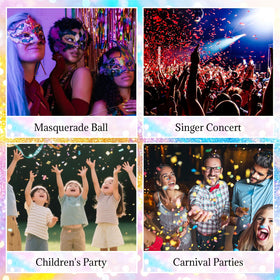 DAGEDA glitter stick at festival scene showing vibrant stage-ready sparkle