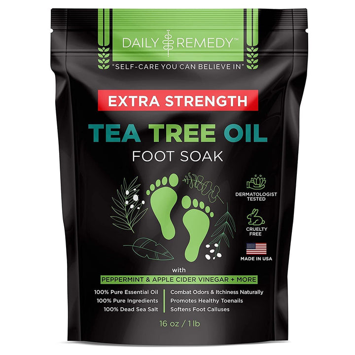 DAILY REMEDY front label on 16 oz jar showing product name and benefits