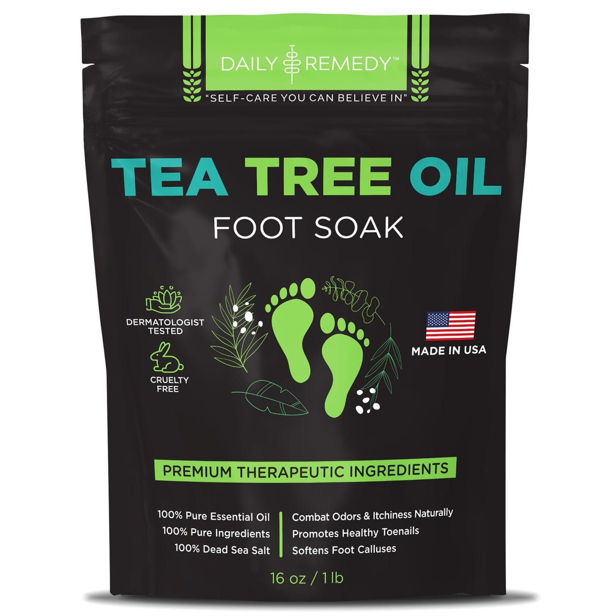 DAILY REMEDY front label showing product name and benefits for easy identification