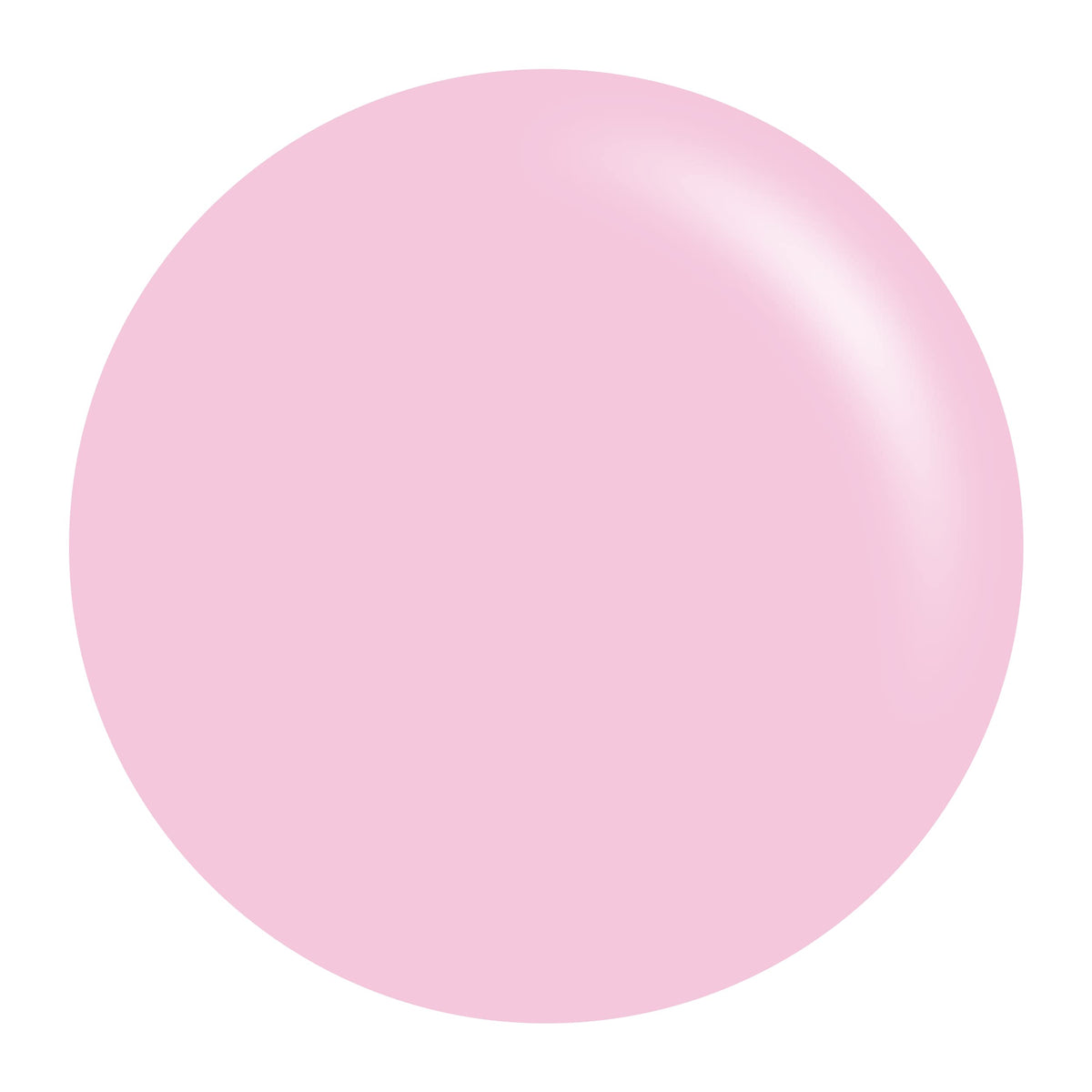 DAISY DND lacquer brush applying Soft Pink stroke to show smooth coverage and quick application