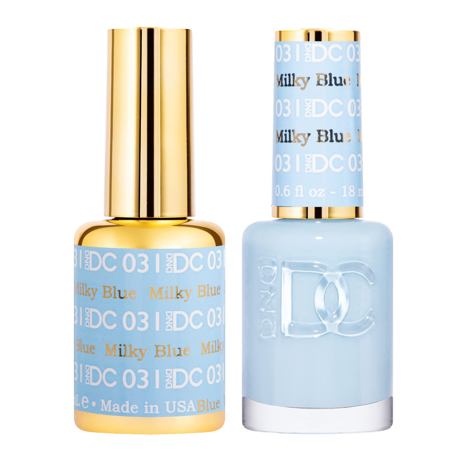 DAISY DND front packaging showing gel and lacquer duo, clear brand presentation and convenience