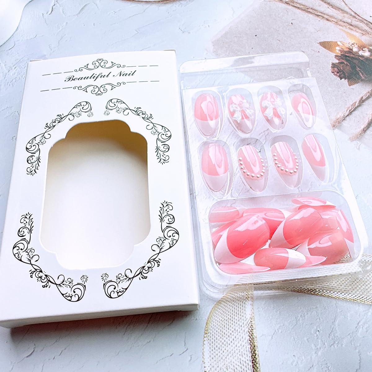DAJIJIYOU mini nail file and wooden stick demonstrating easy at-home prep