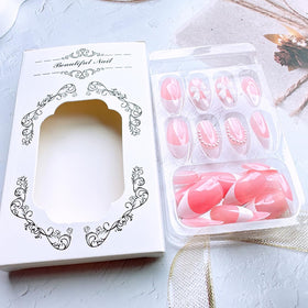 DAJIJIYOU mini nail file and wooden stick demonstrating easy at-home prep