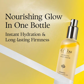 d'alba Piedmont bottle on vanity lifestyle scene for a radiant skincare routine