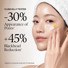 d'alba Piedmont emulsifying into milk under water demonstrating easy rinsing benefit